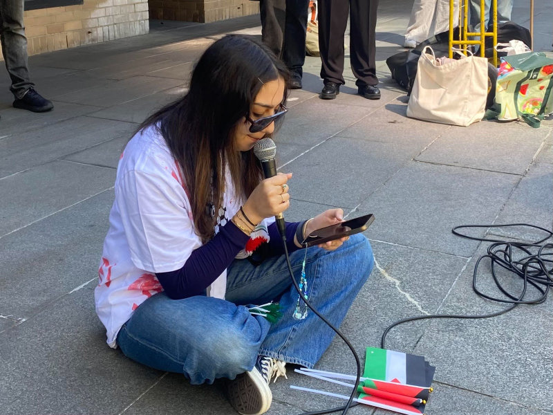 The reading of Gaza child victim's names