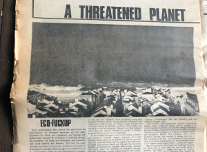 Filtering disinformation: climate change journalism since the late 1960s